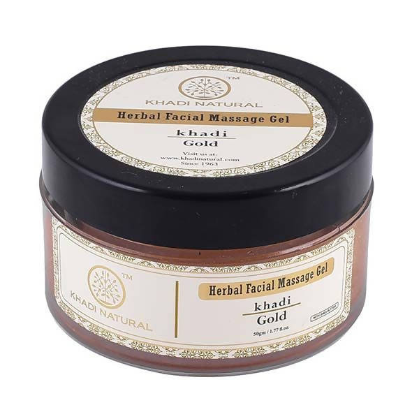 Khadi Natural Gold Face Massage Gel | Grocsy