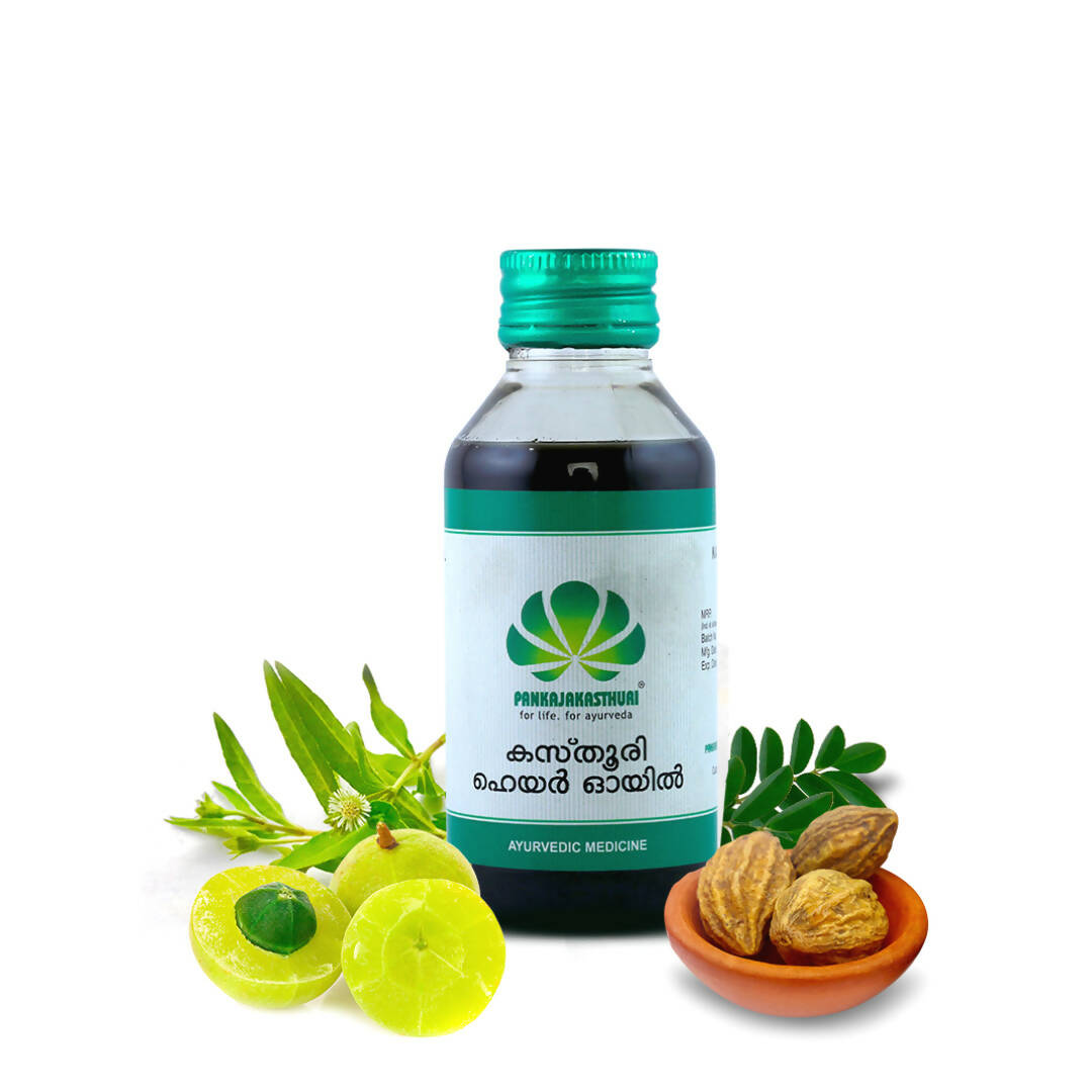 Pankajakasthuri Kasthuri Hair Oil | Grocsy