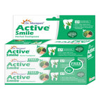 Dr. Morepen Active Smile Toothpaste with Bamboo Brush | Grocsy