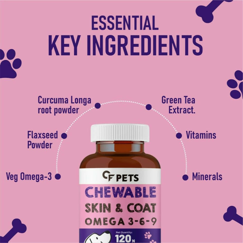 Carbamide Forte Pets Chewable Skin and Coat Tablets | Grocsy