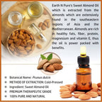 Earth N Pure Sweet Almond Oil | Grocsy