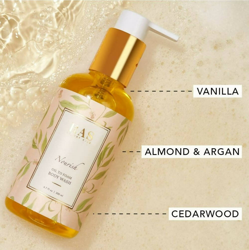 Ras Luxury Oils Nourish Hydrating & Purifying Body Wash | Grocsy