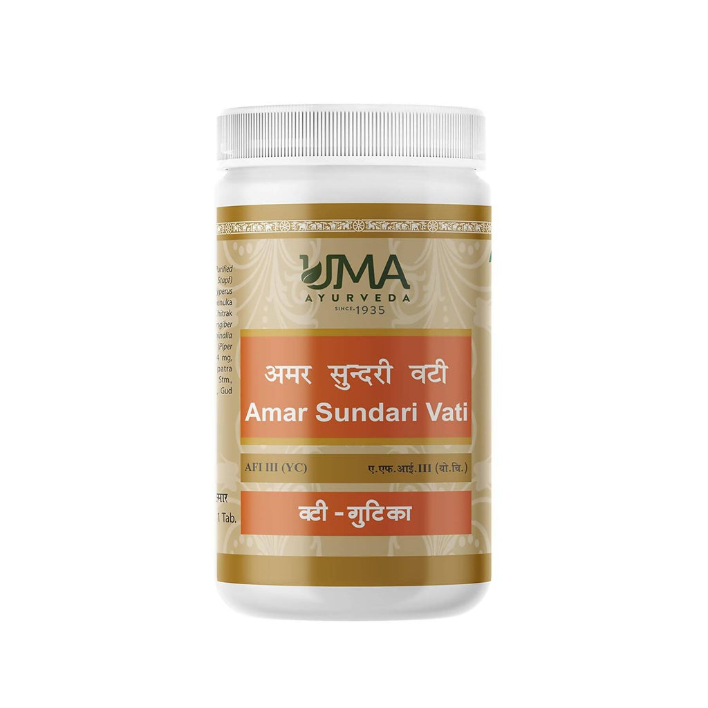 Uma Ayurveda Amar Sundari Vati | Grocsy