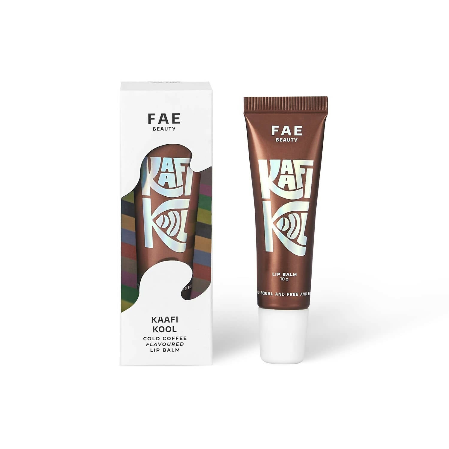 FAE Beauty Kaafi Kool Coffee Lip Balm SPF 20+ - Sheer Coffee Brown | Grocsy