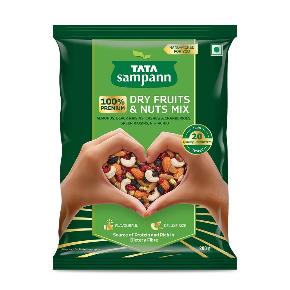 Tata Sampann Dry Fruits & Nuts Mix | Grocsy