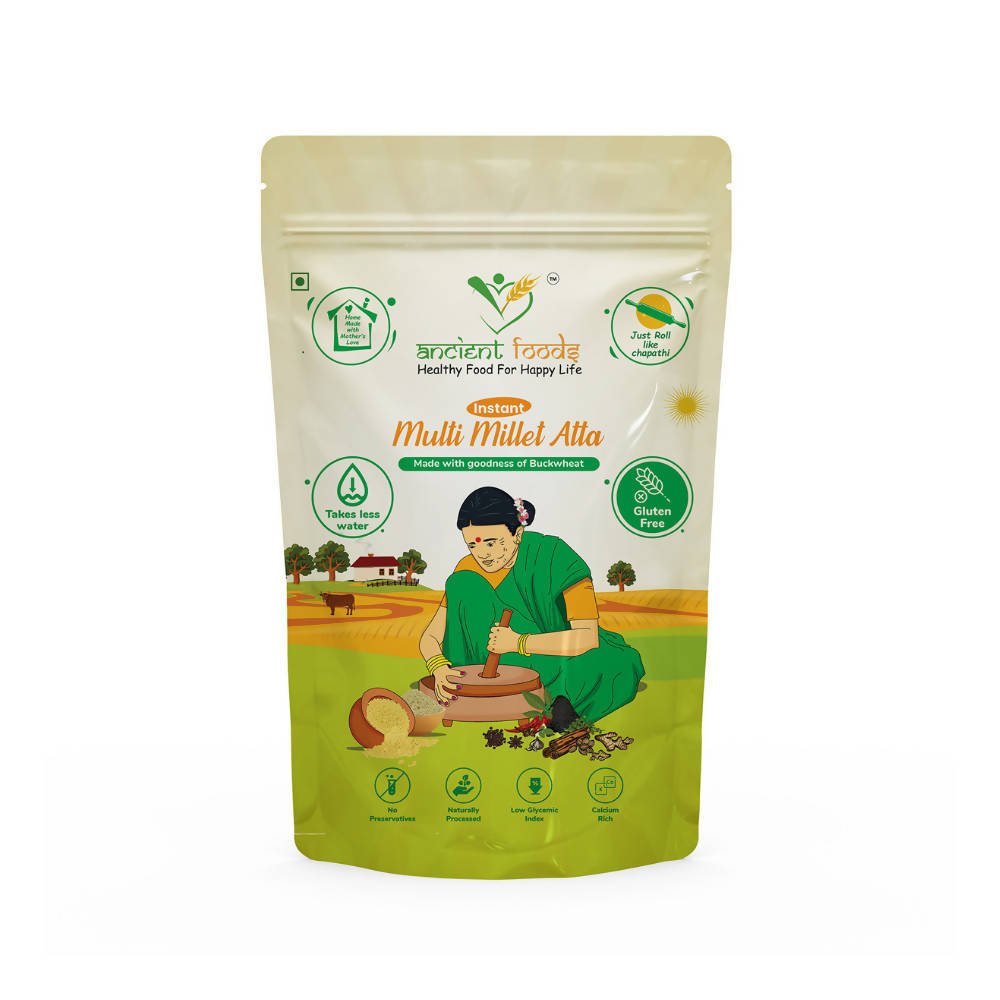 Ancient Foods Multi Millet Atta | Grocsy