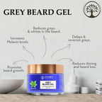 Ivory Natural Grey Beard Gel Restores Dark Shine & Vibrant Of Beard | Grocsy