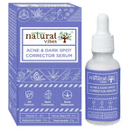 Natural Vibes Acne & Dark Spot Corrector Face Serum | Grocsy