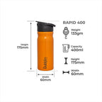 Dubblin Rapid Stainless Steel Sports Water Bottle | Grocsy