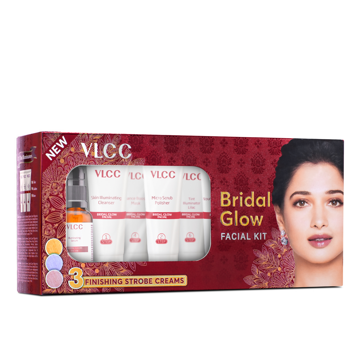 VLCC Bridal Glow Facial Kit for Special Glow For Your Special Moments | Grocsy