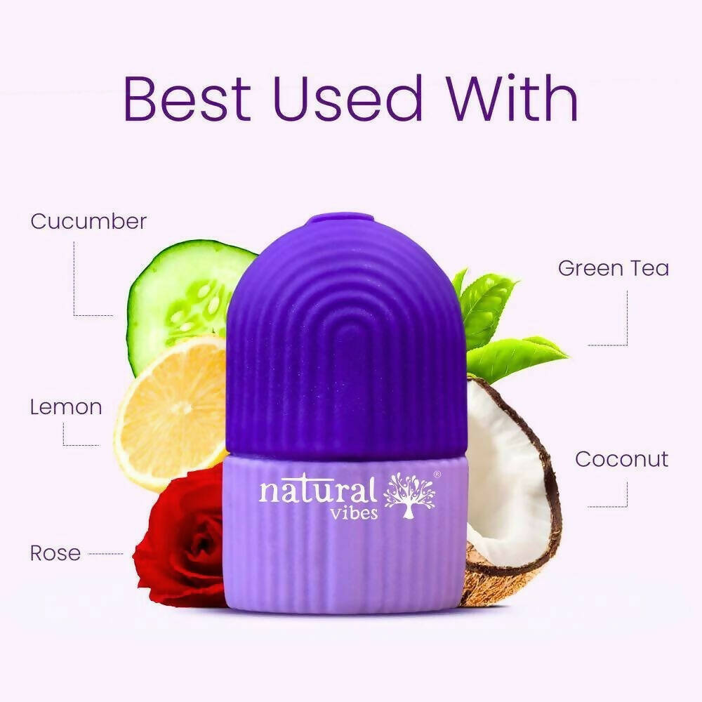 Natural Vibes Ice Facial Roller | Grocsy