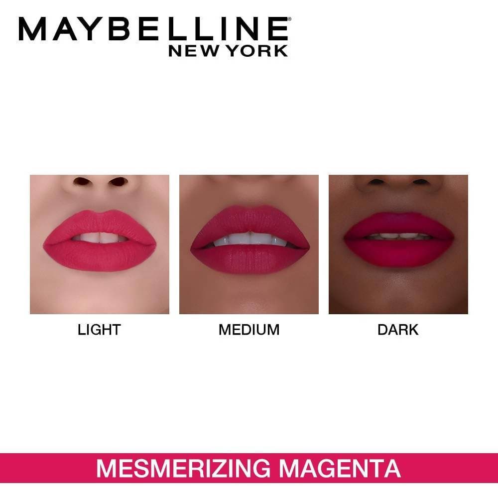 Maybelline New York Color Sensational Creamy Matte Lipstick / 680 Mesmerizing Magenta | Grocsy