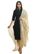 Mominos Fashion Golden Pure Ghichcha Silk Dupatta | Grocsy