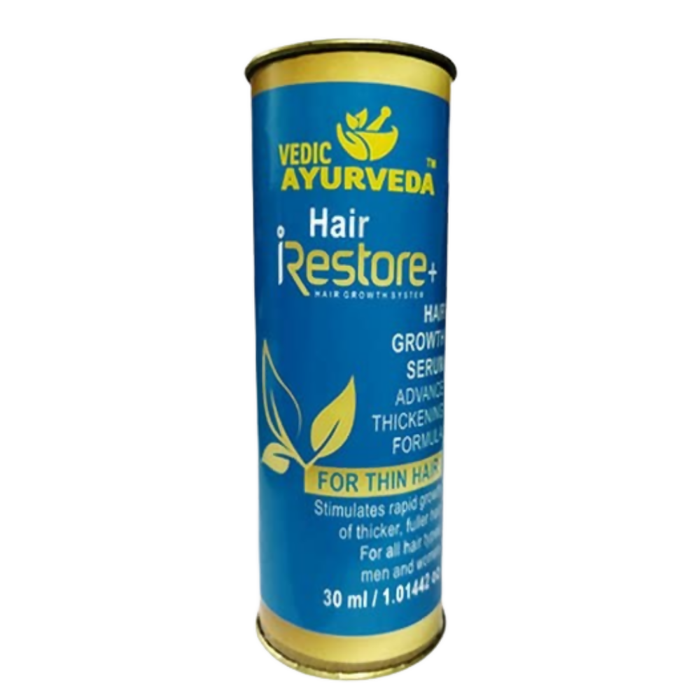 VedicAyurveda Hair Restore+ Serum Hair Growth Serum | Grocsy