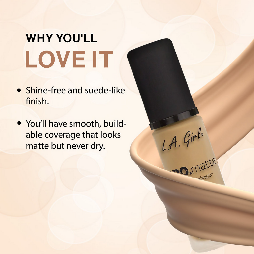 L.A. Girl PRO Matte Foundation - Beige | Grocsy