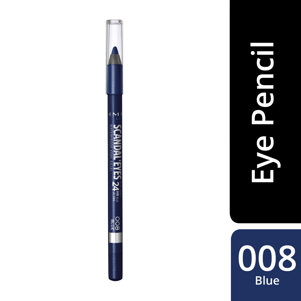 Rimmel London Scandaleyes Waterproof Kohl Kajal Liner - Blue | Grocsy