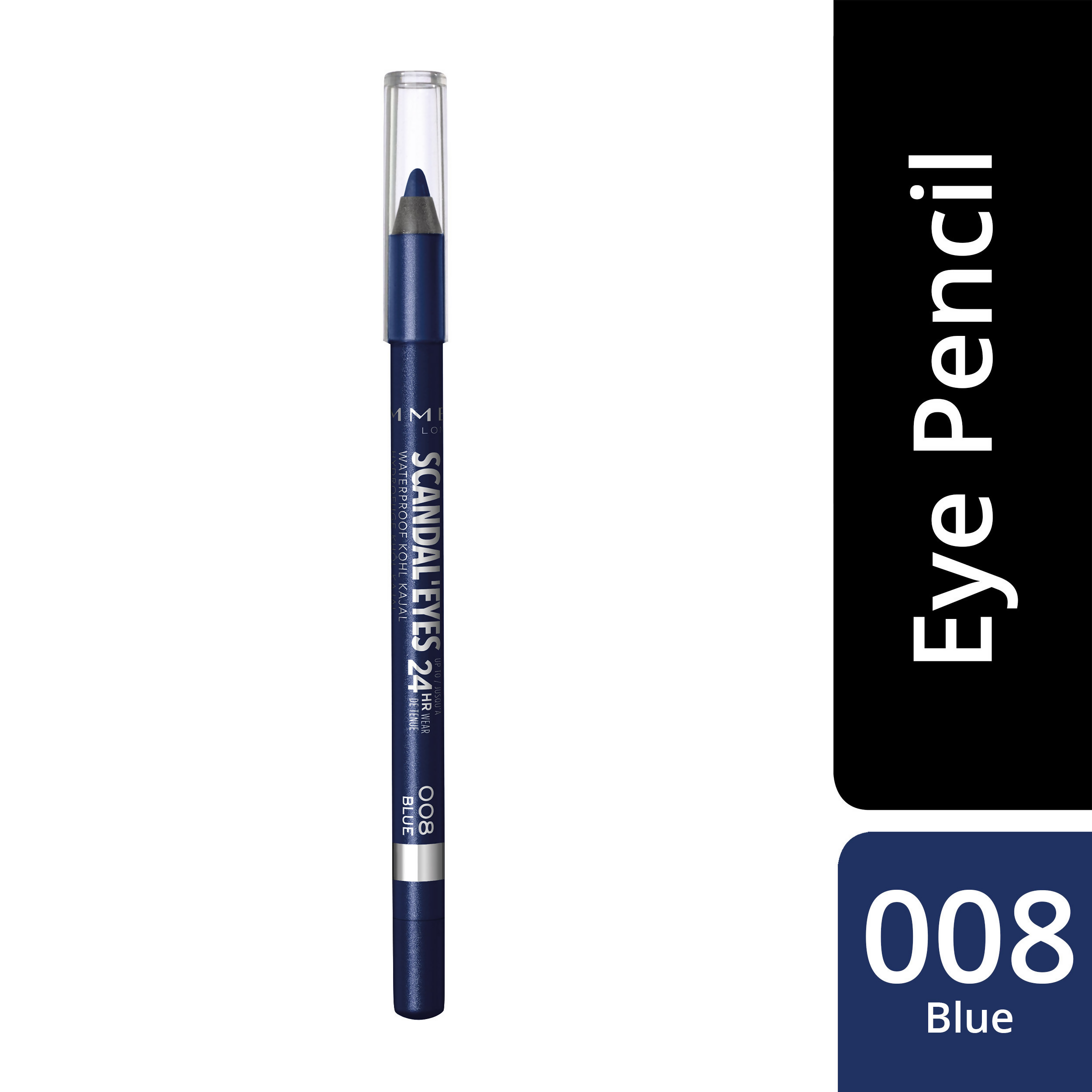 Rimmel London Scandaleyes Waterproof Kohl Kajal Liner - Blue | Grocsy