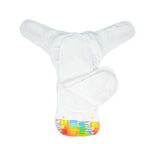 Kindermum Nano Aio Cloth Diaper With 2 Organic Cotton Inserts- Colourful Art For Kids | Grocsy