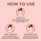 Enn Beauty Pout Lip, Cheek Tint With SPF 10 With Jojoba & Avocado Oil - Retro Red | Grocsy