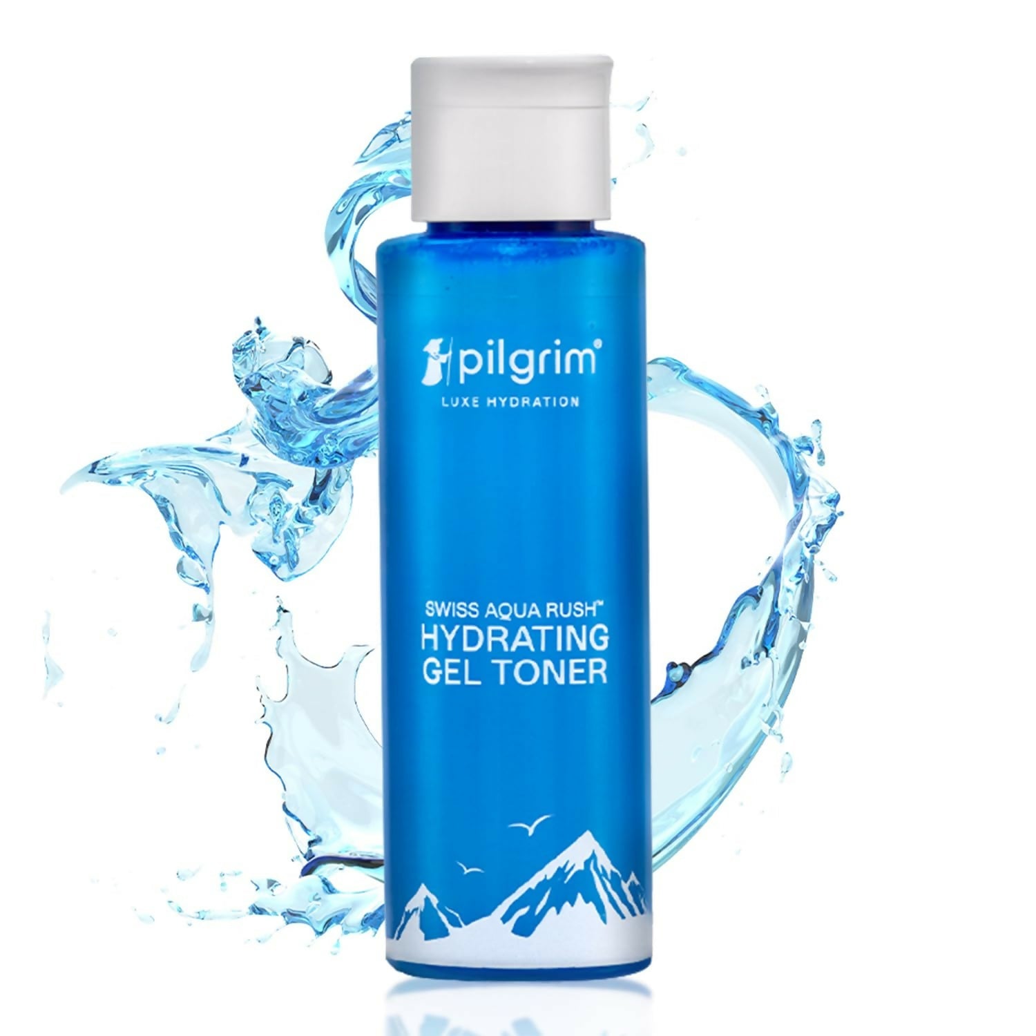 Pilgrim Swiss Aqua Rush Hydrating Gel Toner For Glowing Skin, Long Lasting Hydration Plump & Healthy Skin | Grocsy