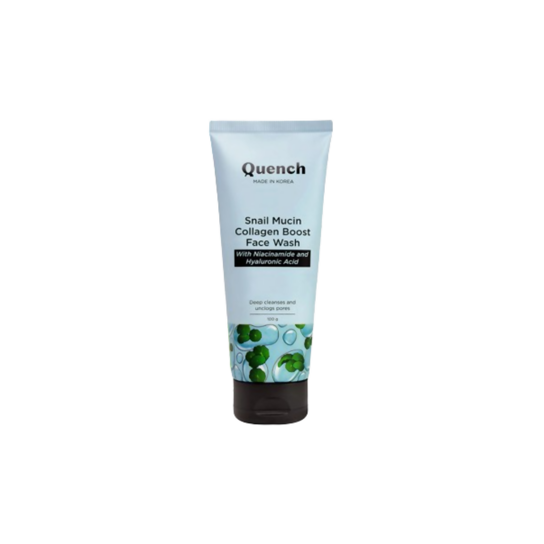 Quench nail Mucin Collagen Boost Face Wash | Grocsy