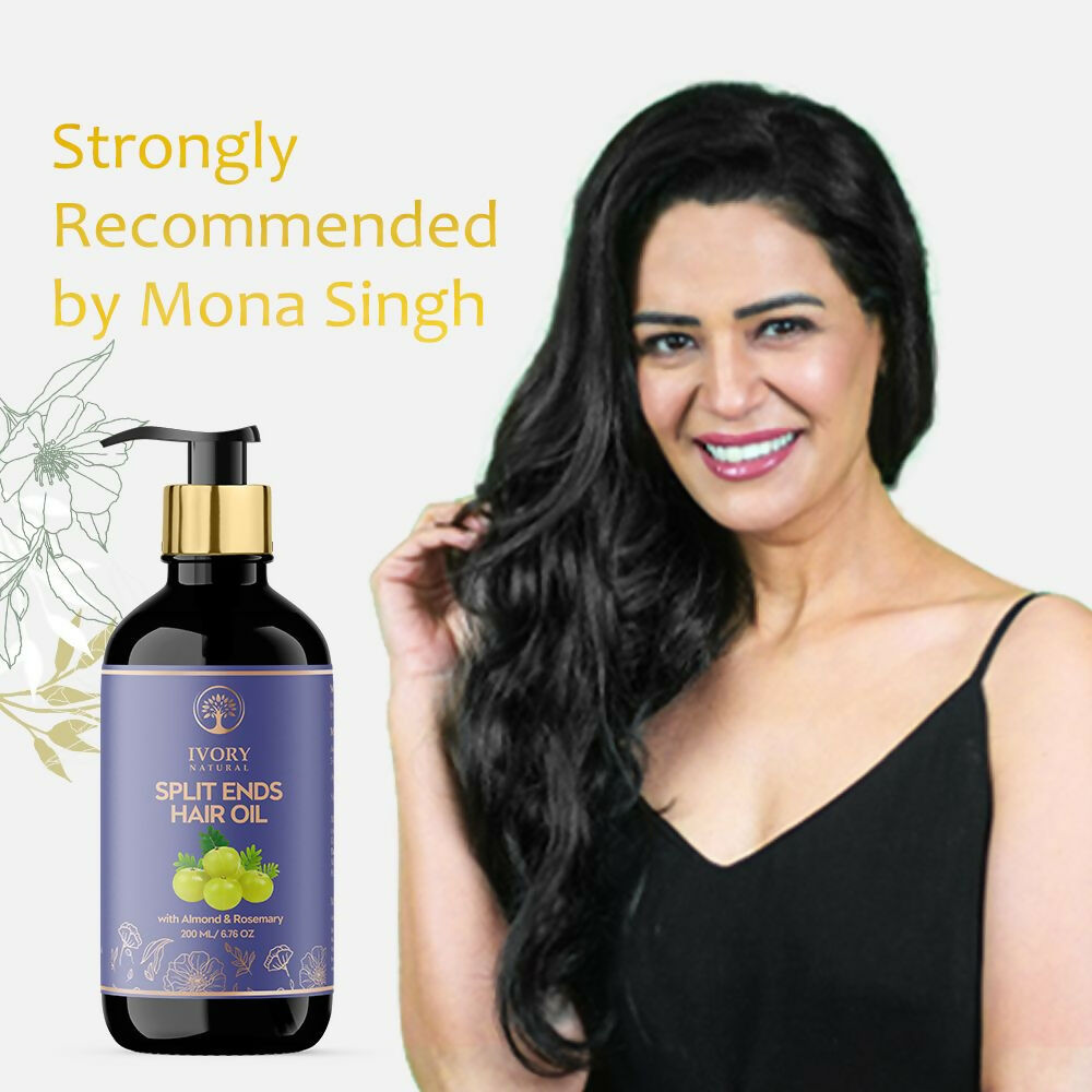 Ivory Natural Splits Ends Repair Hair Oil - Natural Hair Therapy For Split Ends And Hair Wellness | Grocsy