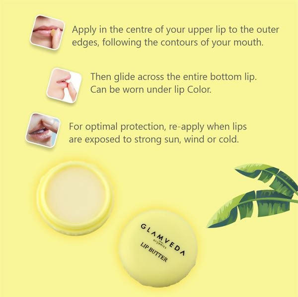 Glamveda Banana Lip Balm | Grocsy