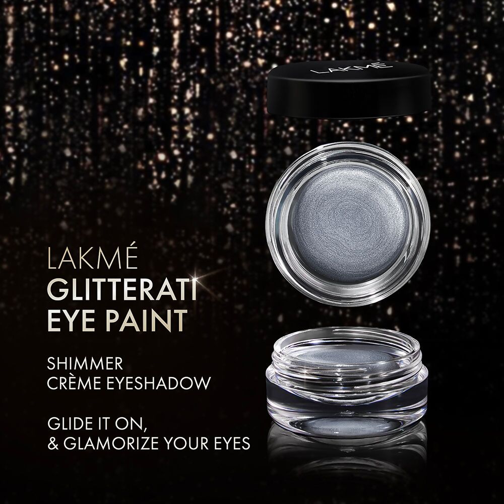 Lakme Absolute Explore Eye Paint - Shimmering Silver | Grocsy
