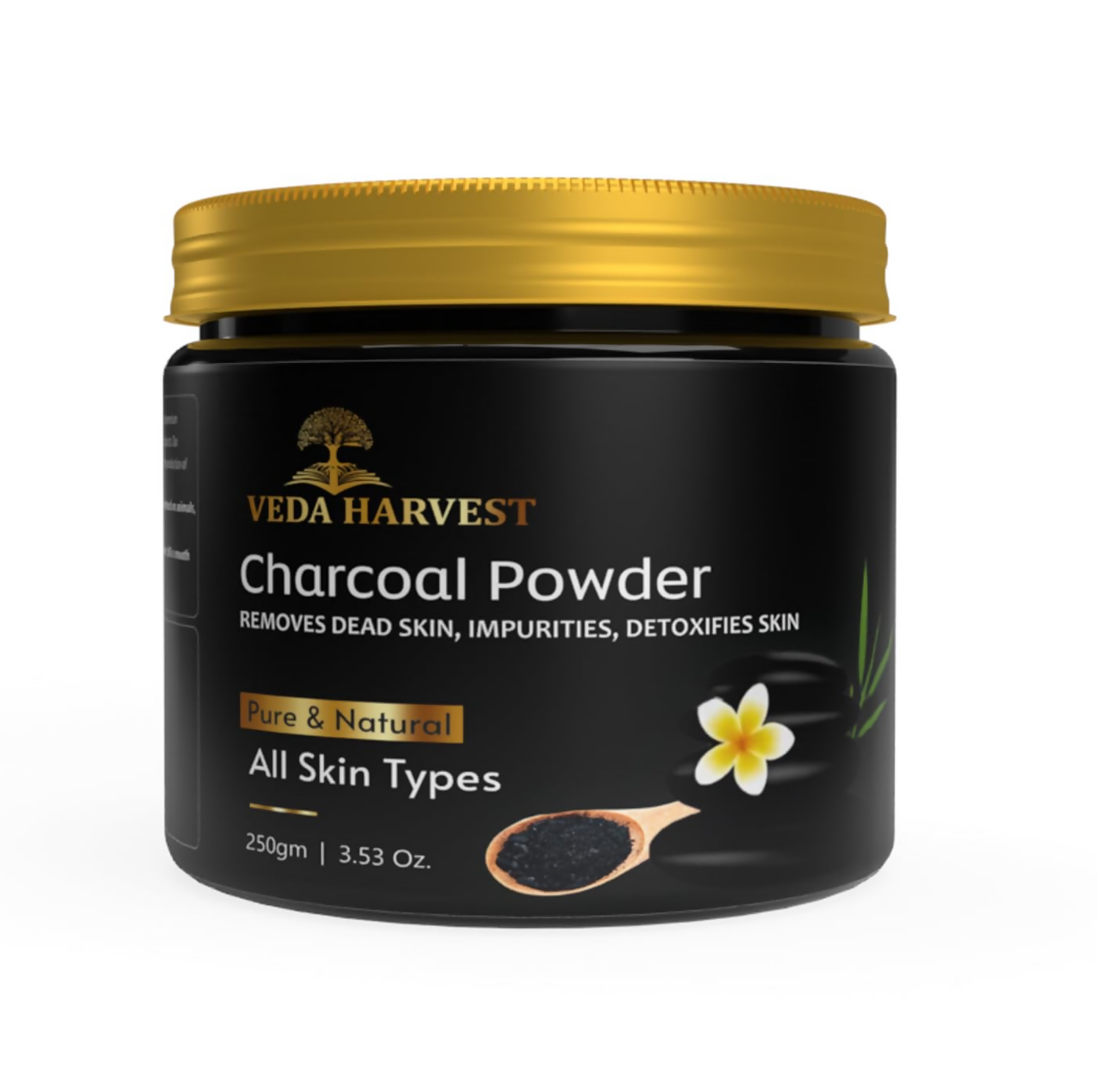 Veda Harvest Natural Activated Charcoal Powder | Grocsy
