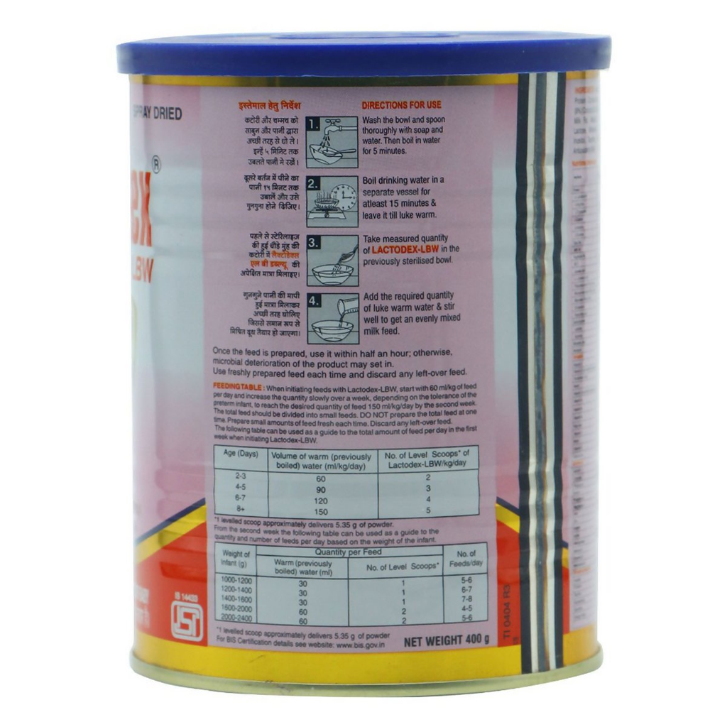 Lactodex-LBW Premature Baby Powder for Born Before 37 Weeks | Grocsy
