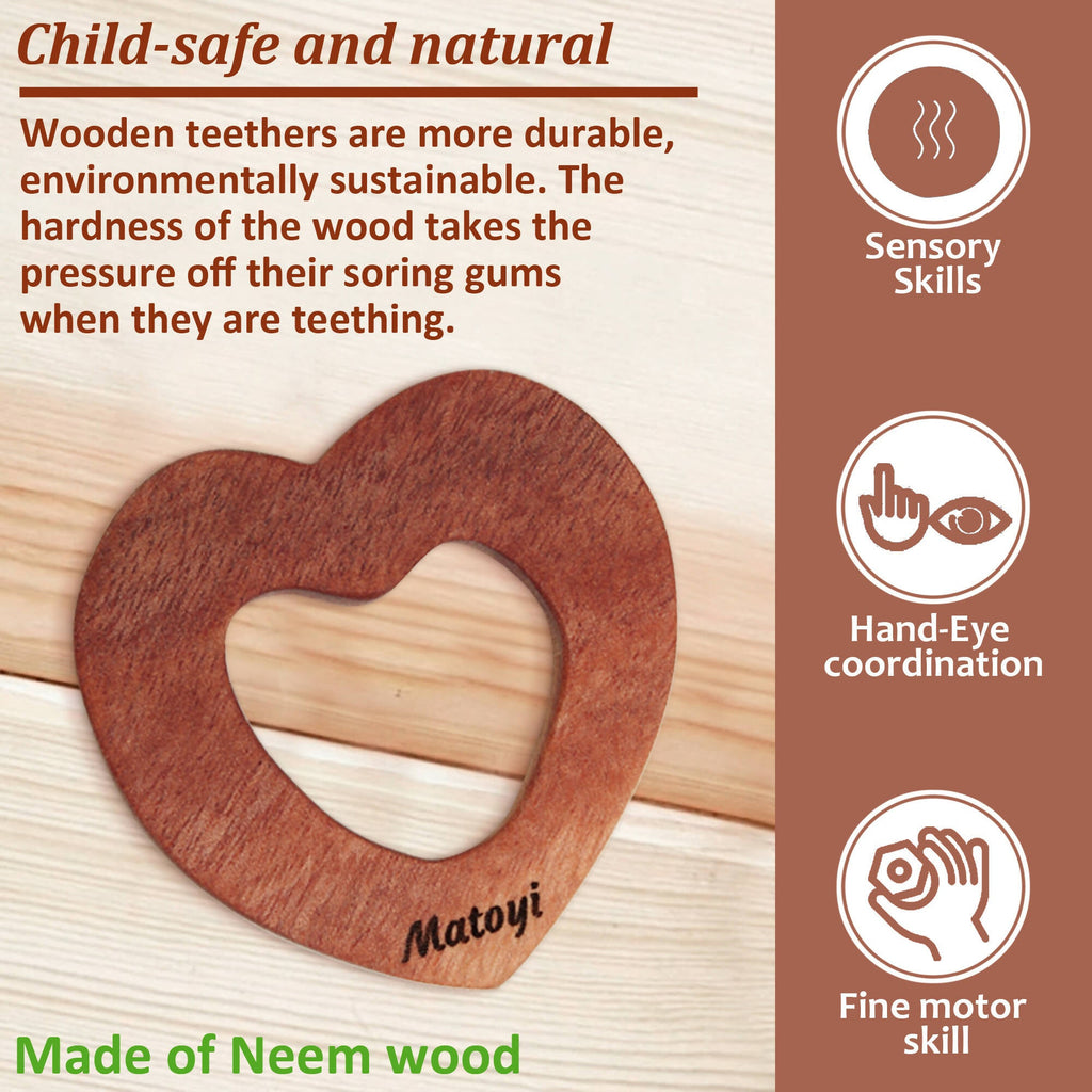 Matoyi 3 Neem Baby Teethers For Kids | Grocsy
