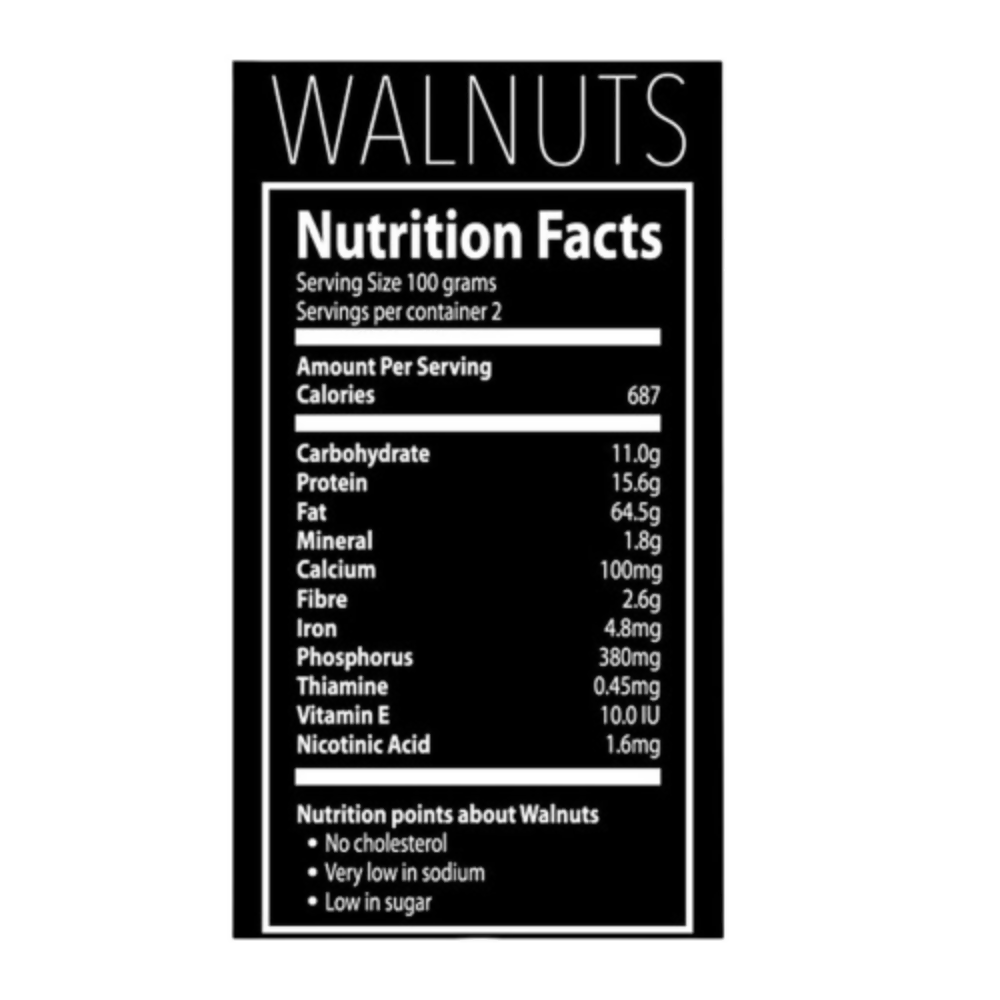 Go Organic Walnuts Kernels Extra Light/Quarters | Grocsy