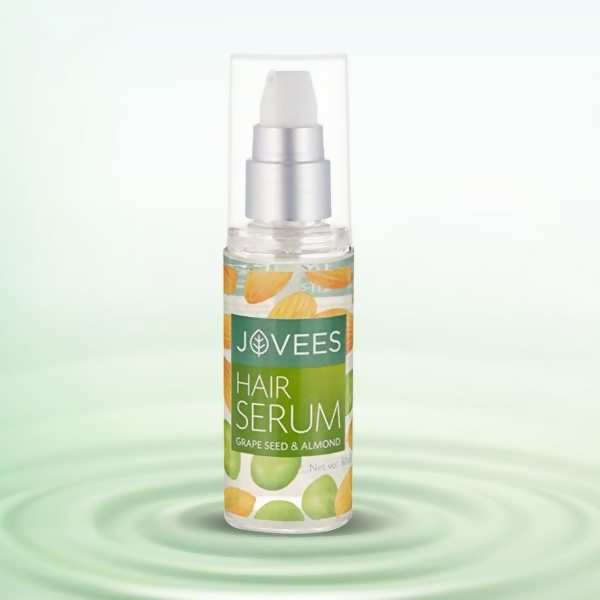 Jovees Hair Serum With Grape Seed & Almond Oil | Grocsy