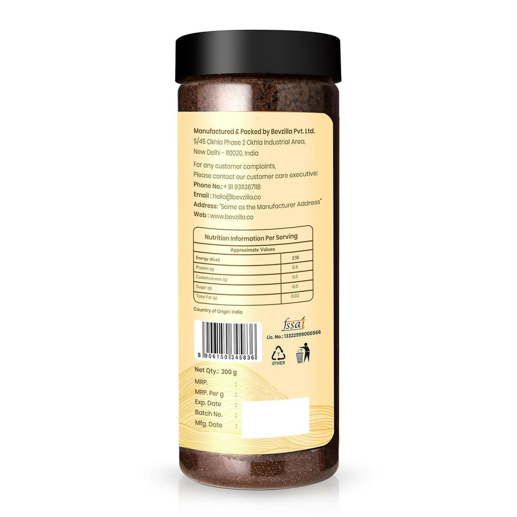 Bevzilla Premium Butterscotch Coffee Powder 100% Arabica | Grocsy