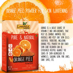 Luxura Sciences Pure Vitamin C Orange Peel Powder For Skin Whitening | Grocsy