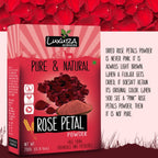 Luxura Sciences Rose Petal Powder For Skin | Grocsy