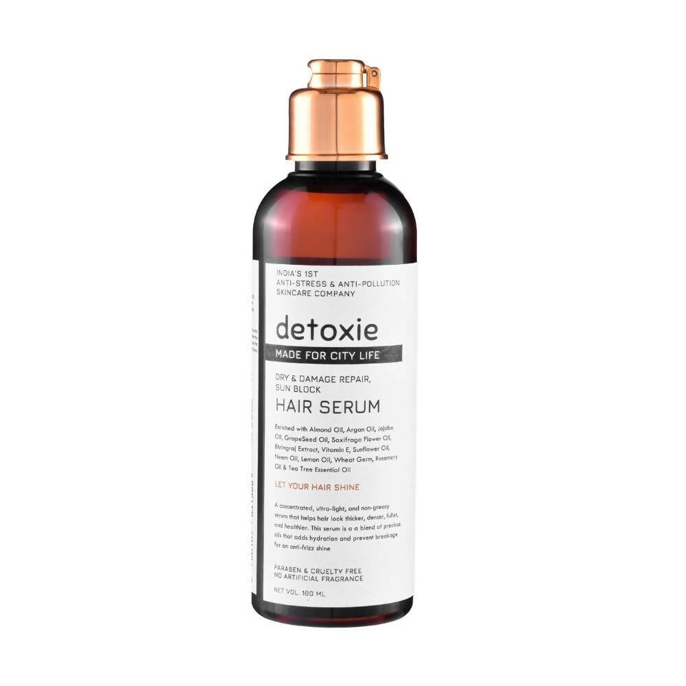 Detoxie Dry & Damage Repair Sun Block Hair Serum | Grocsy