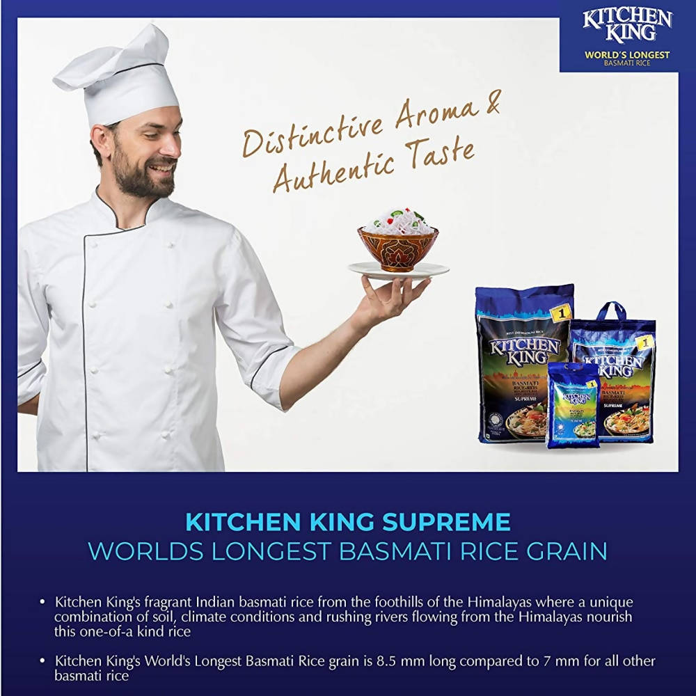 Kitchen King Basmati Rice | Grocsy