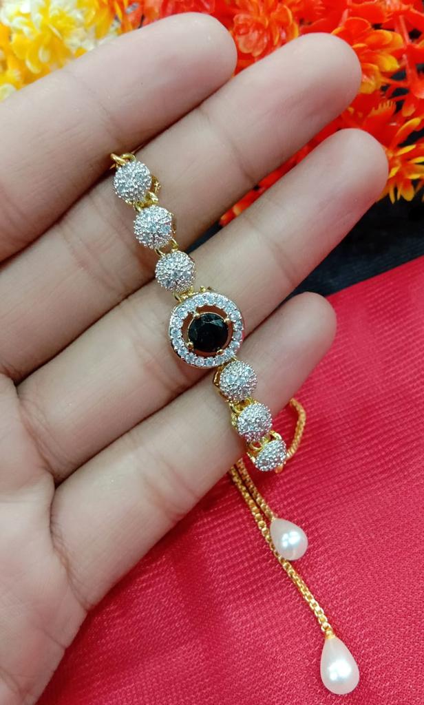 Rhodium-Plated Alloy Bracelets - The Pari | Grocsy