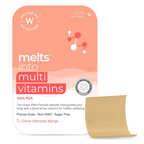 Wellbeing Nutrition Melts Into Multivitamins Oral Strips-Divine Alphonso Mango Flavor | Grocsy