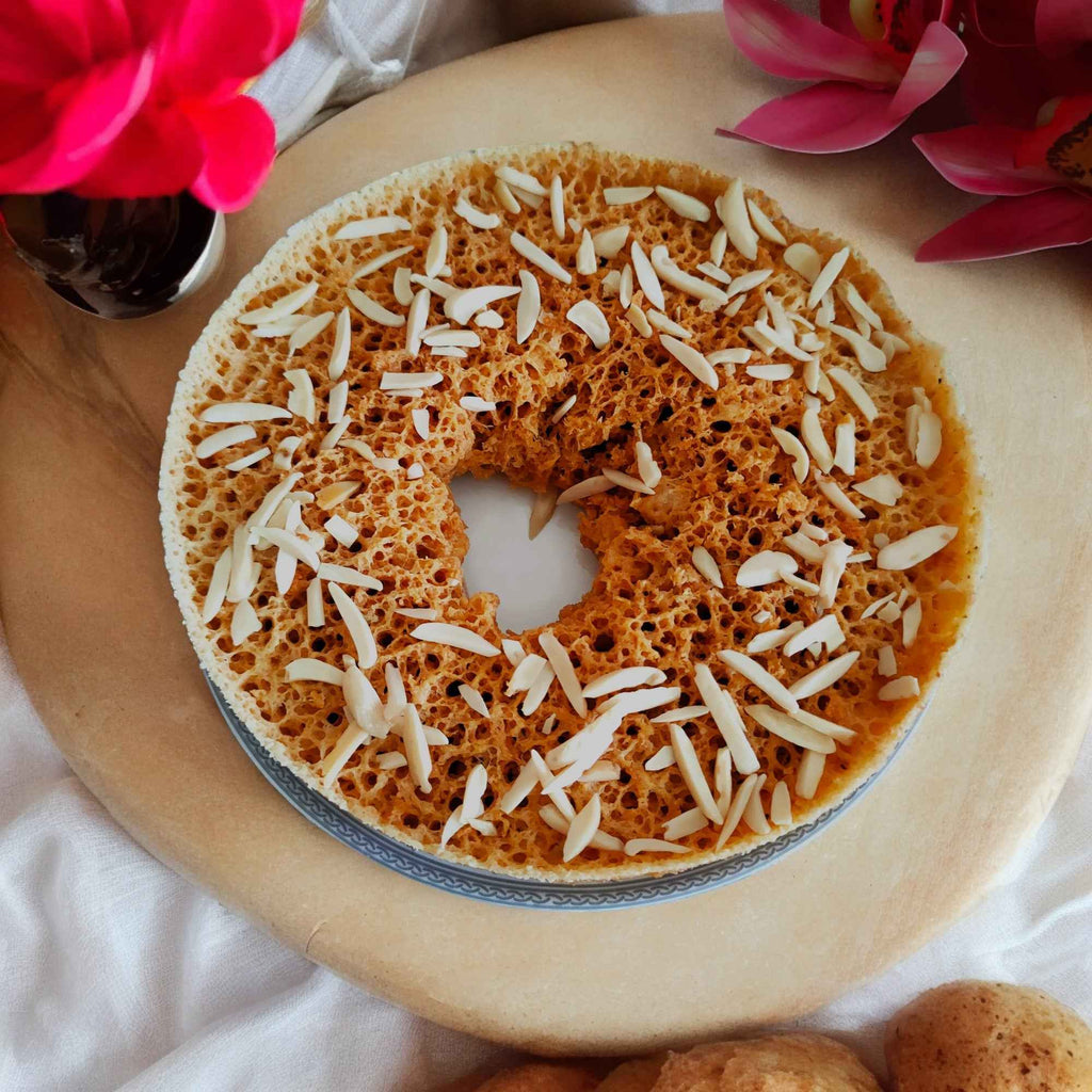 SweeDesi Special Paneer Ghewar-1Pc | Grocsy