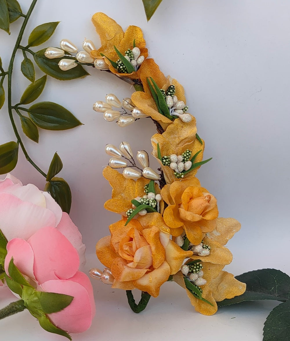 Gold Flower Brooch | Grocsy