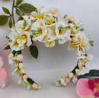 White Trendy Bridal Hair Accessories | Grocsy