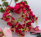 Pink Juda Flower Hair Accessories | Grocsy