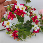 Pink Bridal Hair Accessories | Grocsy