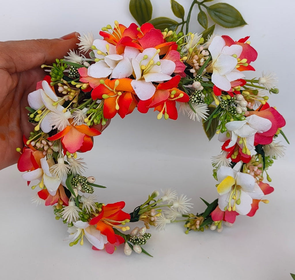Orange Bridal Hair Accessories | Grocsy