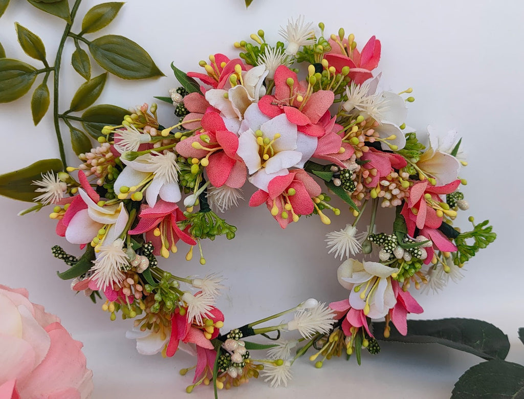 Peach Bridal Hair Accessories | Grocsy