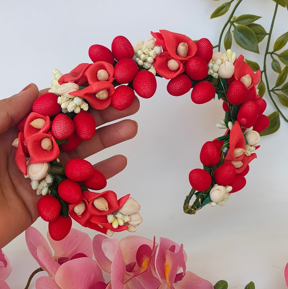 Orange Flower Gajra | Grocsy