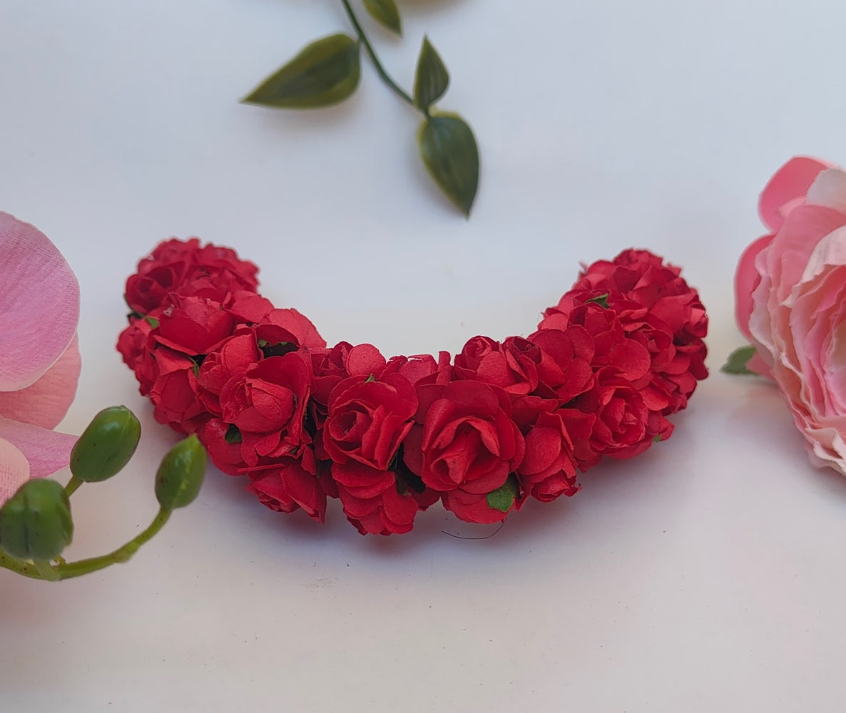 Red Rose Gajra | Grocsy