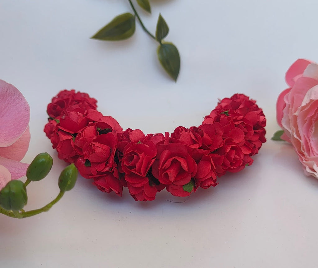 Red Rose Gajra | Grocsy